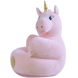 Jednorog fotelja plišana 45cm